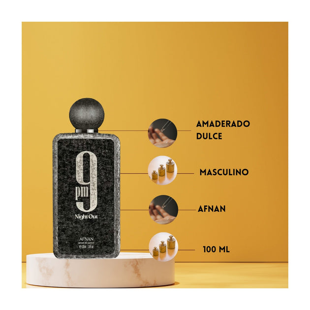 9PM Night Out Eau de Parfum 100 ml | Afnan